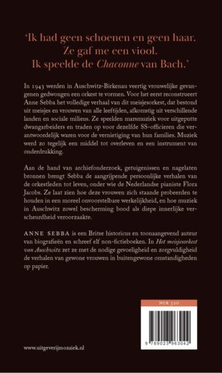 Het meisjesorkest van Auschwitz - achterkant