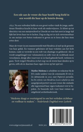 De erfenis van Hendrica Leurs - achterkant