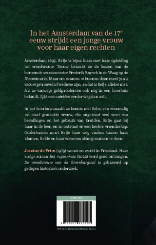 De vroedvrouw van de Groenburgwal - achterkant