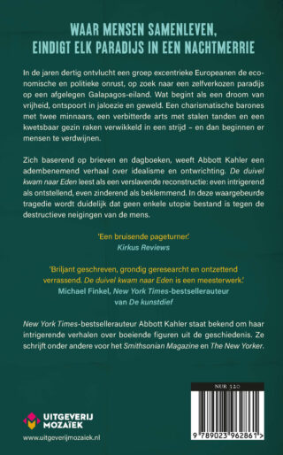 De duivel kwam naar Eden - achterkant